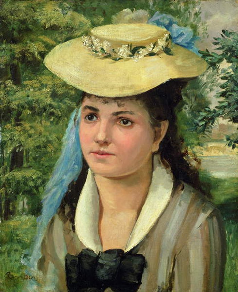 Detail of Lise by Pierre Auguste Renoir