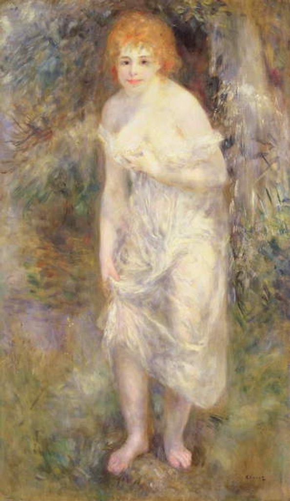 Detail of Woman at Spring, c.1874 by Pierre Auguste Renoir