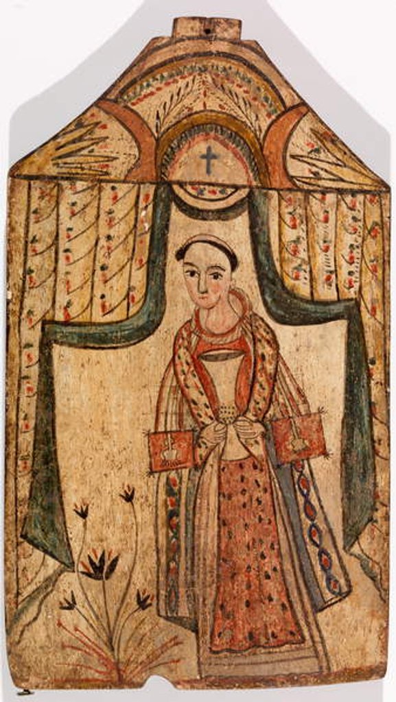 Detail of Saint Lawrence, c. 1850 by Jose Rafael Aragon