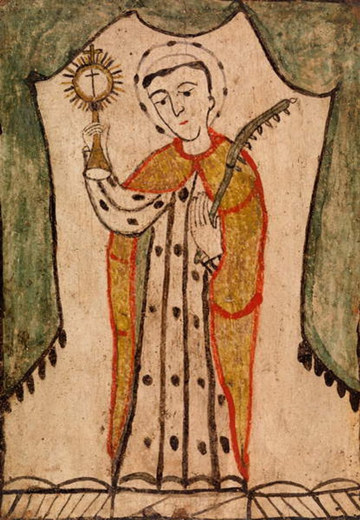 Detail of St. Peter Martyr by School American