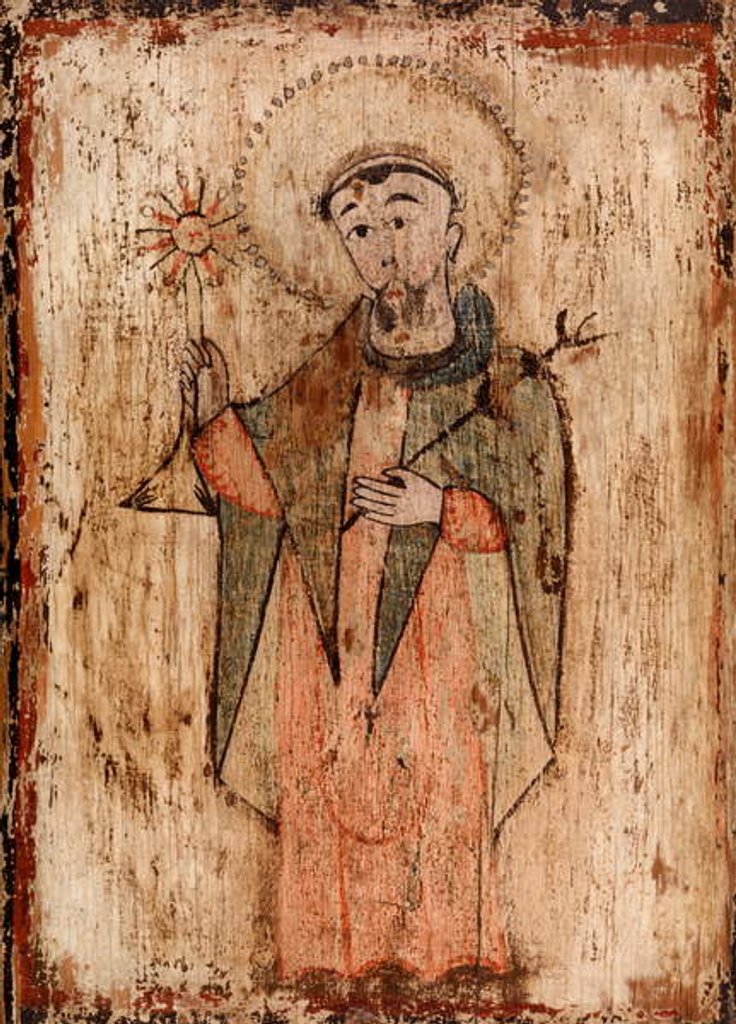 Detail of Saint Raymond Nonnatus, c. 1830-1860 by Spanish School