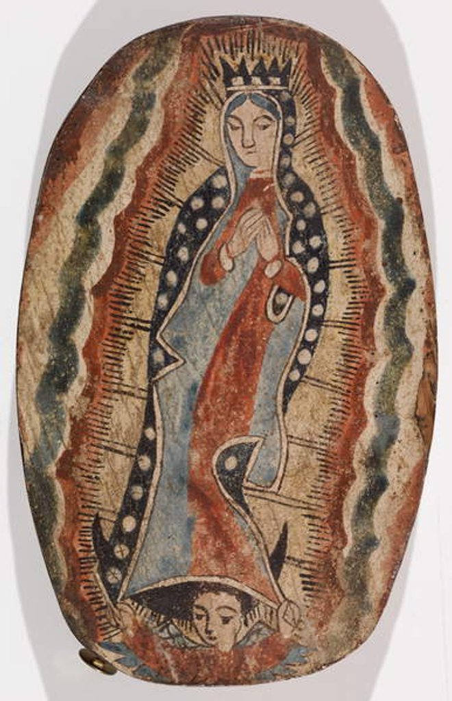 Detail of Assumption of the Virgin by School American