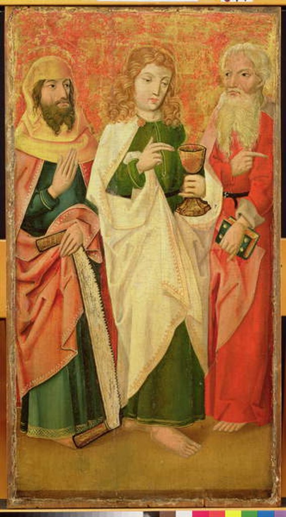 Detail of Three Apostles by German School
