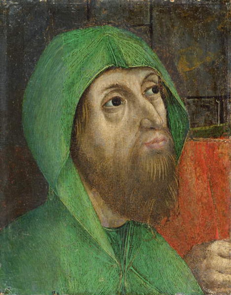 Detail of Apostle's head, 1450 by Austrian School