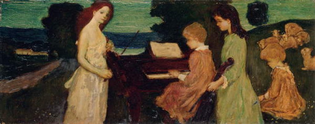 Detail of Music by Arthur Bowen Davies