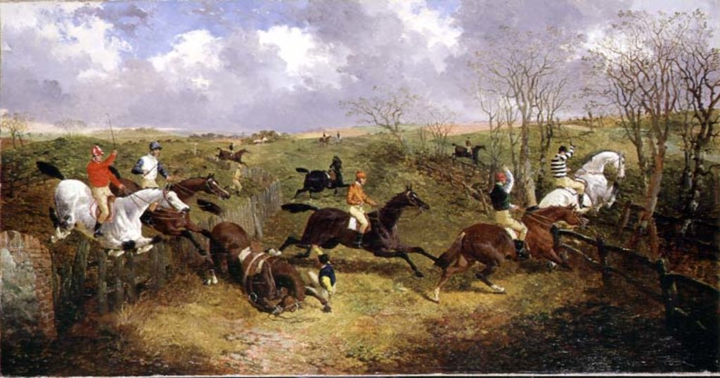 Detail of A Steeplechase by John Frederick Herring Jnr
