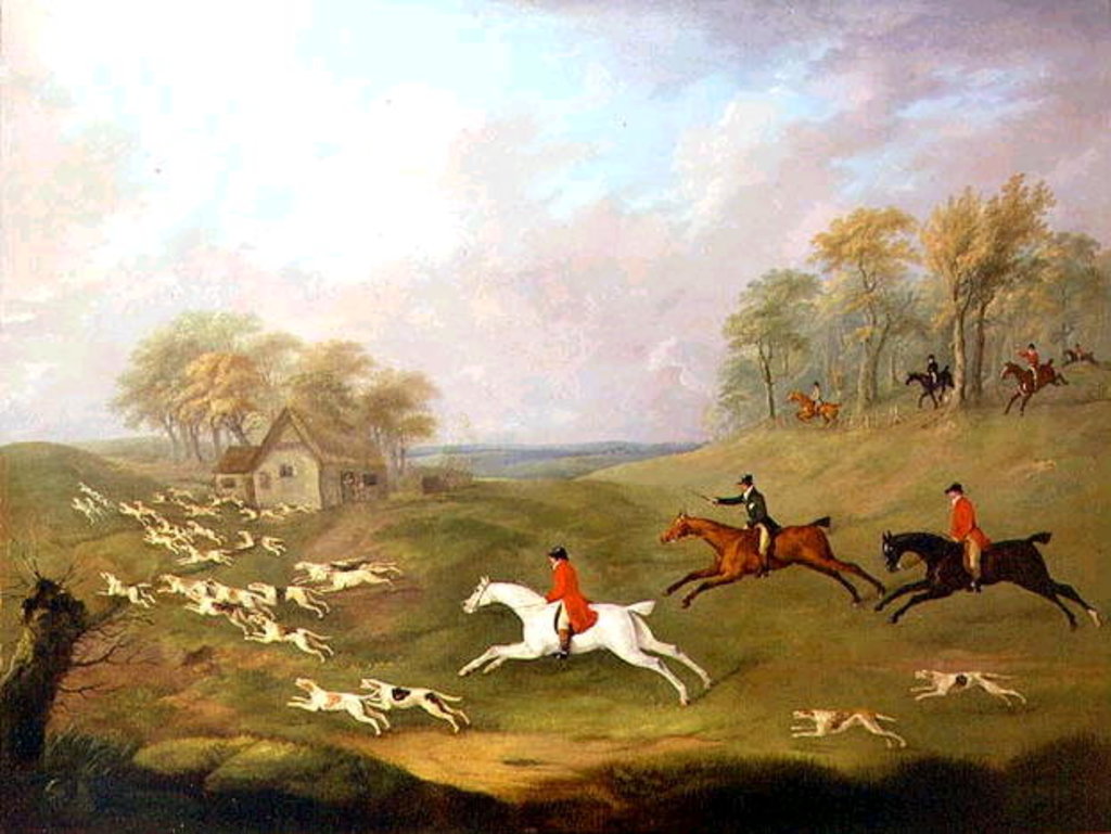 Detail of Going to Covert by John Nost Sartorius