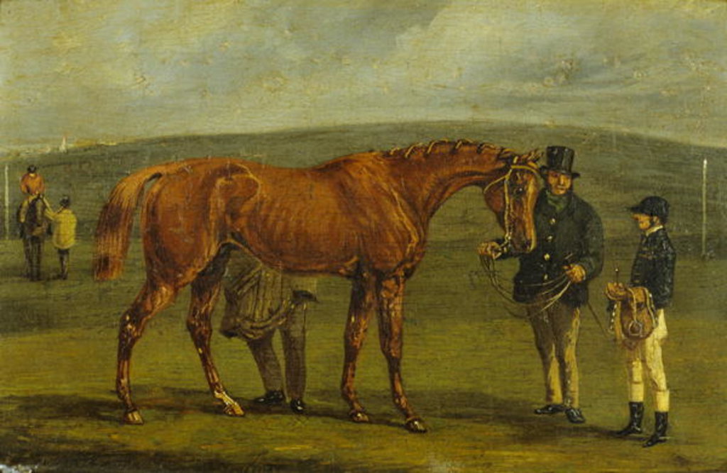 Detail of Preparing for a Race by Samuel Henry Alken