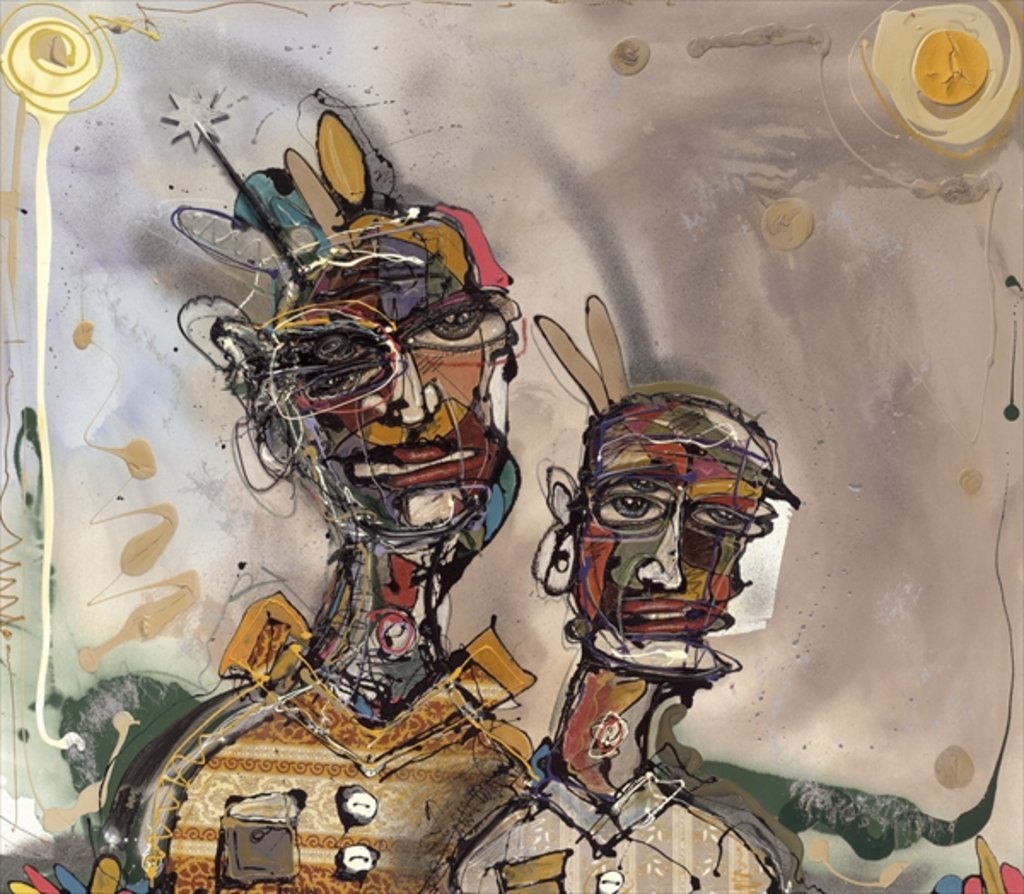 Detail of Waiting for Godot, 2005 by Anthony Breslin