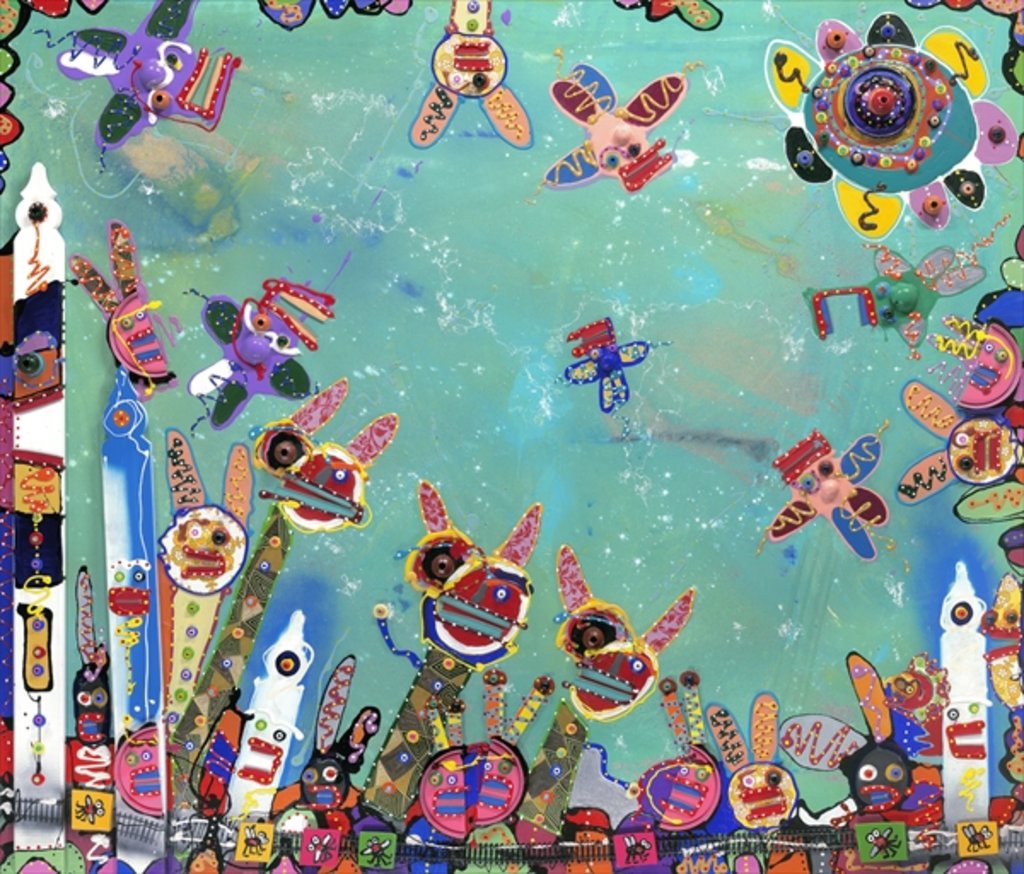 Detail of Picket This, 2009 by Anthony Breslin