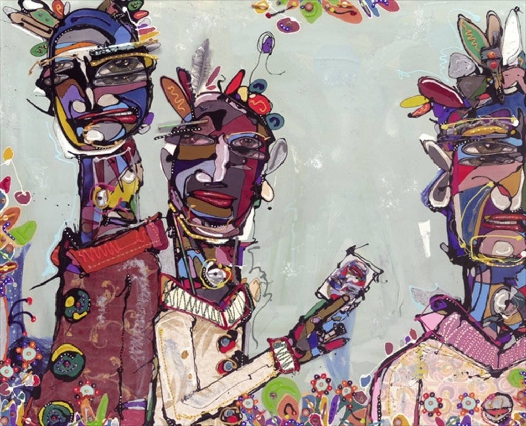 Detail of Have You Seen This Man?, 2007 by Anthony Breslin