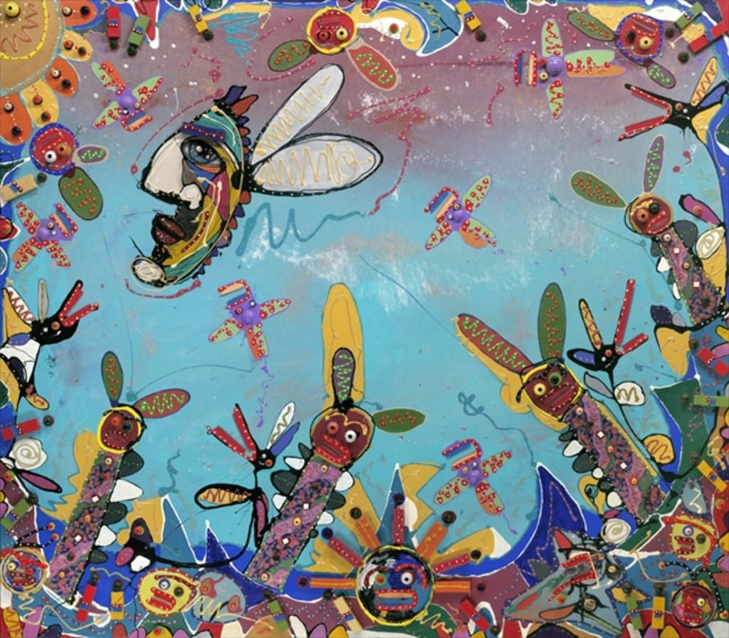 Detail of Surviving Winifred, 2007 by Anthony Breslin