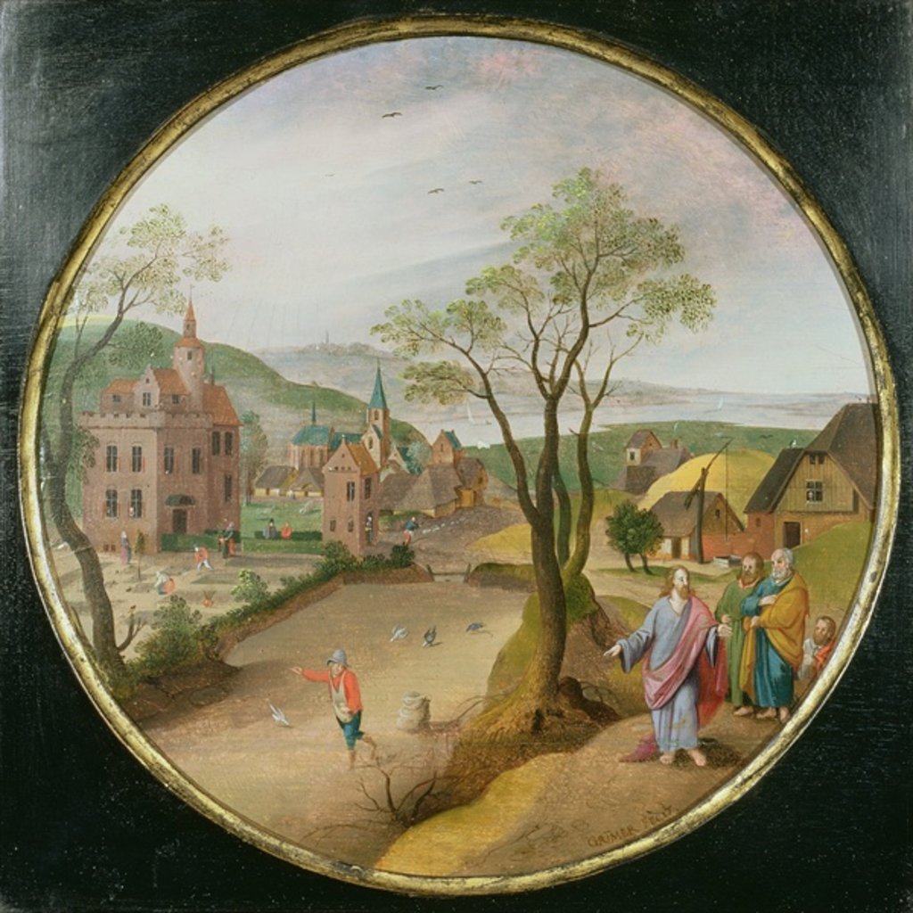 Detail of The Parable of the Sower by Abel Grimer