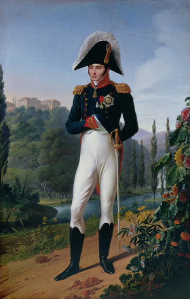Detail of Portrait of Jerome Bonaparte by Francois Josephe Kinson