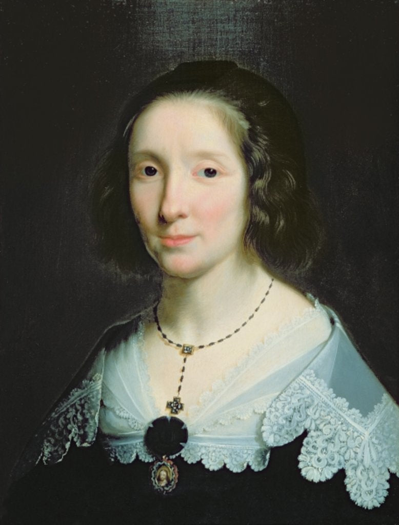 Detail of Portrait of Charlotte Duchesne by Philippe de Champaigne