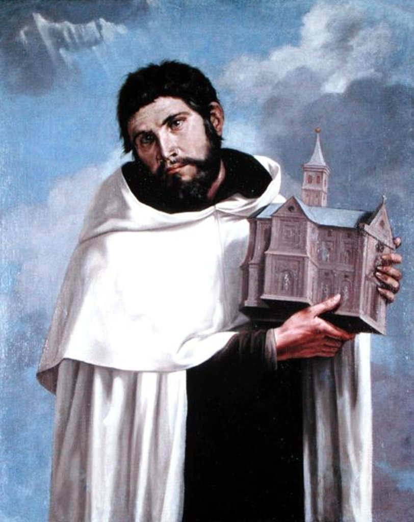 Detail of St. Agabus by Fray Juan Batista Maino or Mayno