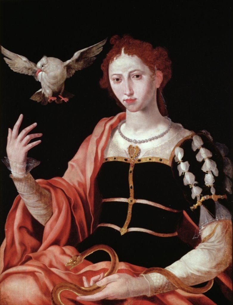 Detail of An allegory of innocence and guile by Maerten van Heemskerck