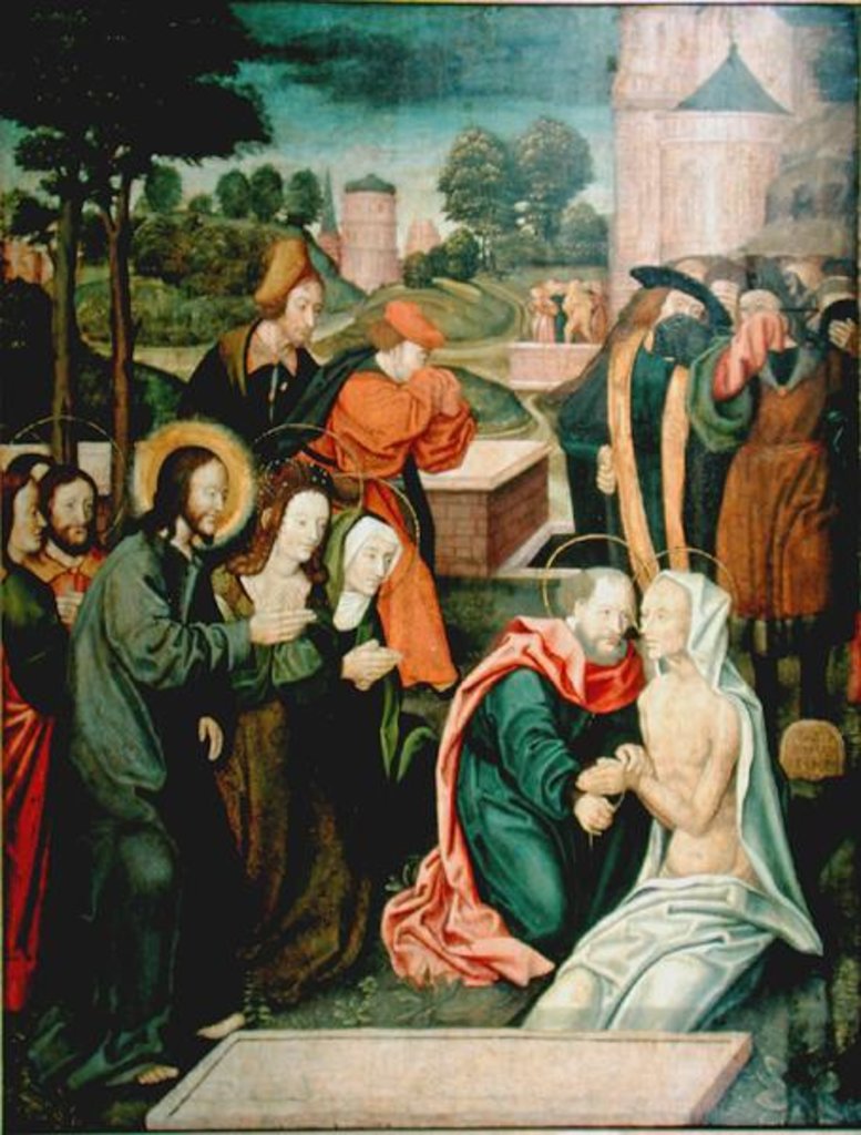 Detail of The Raising of St. Lazarus by Master of St. Severin