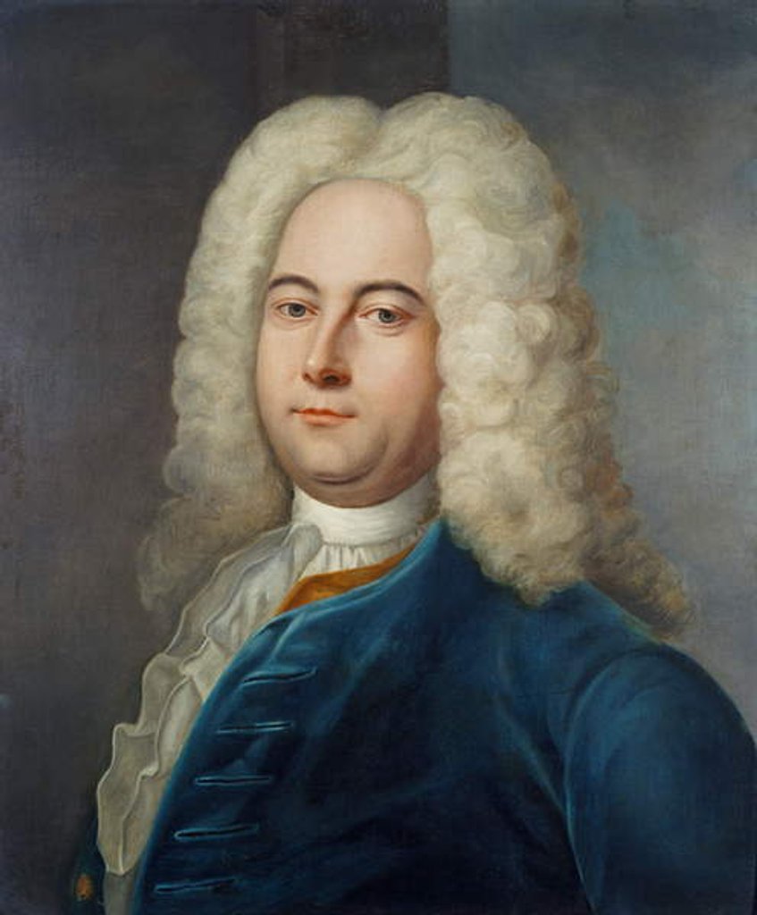 Detail of George Frideric Handel by Balthasar Denner