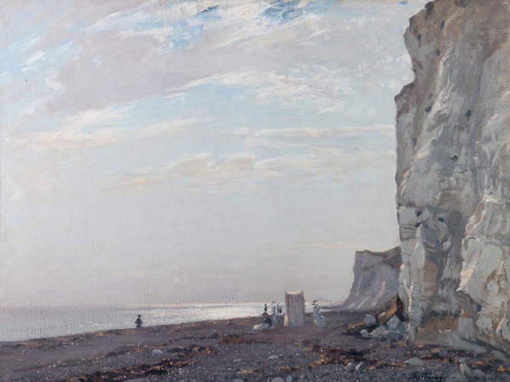 Detail of Blue and Silver by Algernon Mayow Talmage