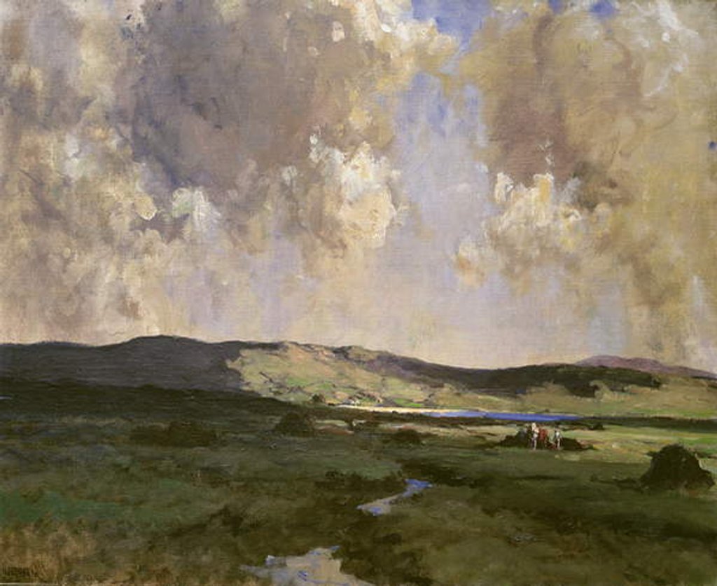 Detail of Tholla Bhriste, Connemara by James Humbert Craig