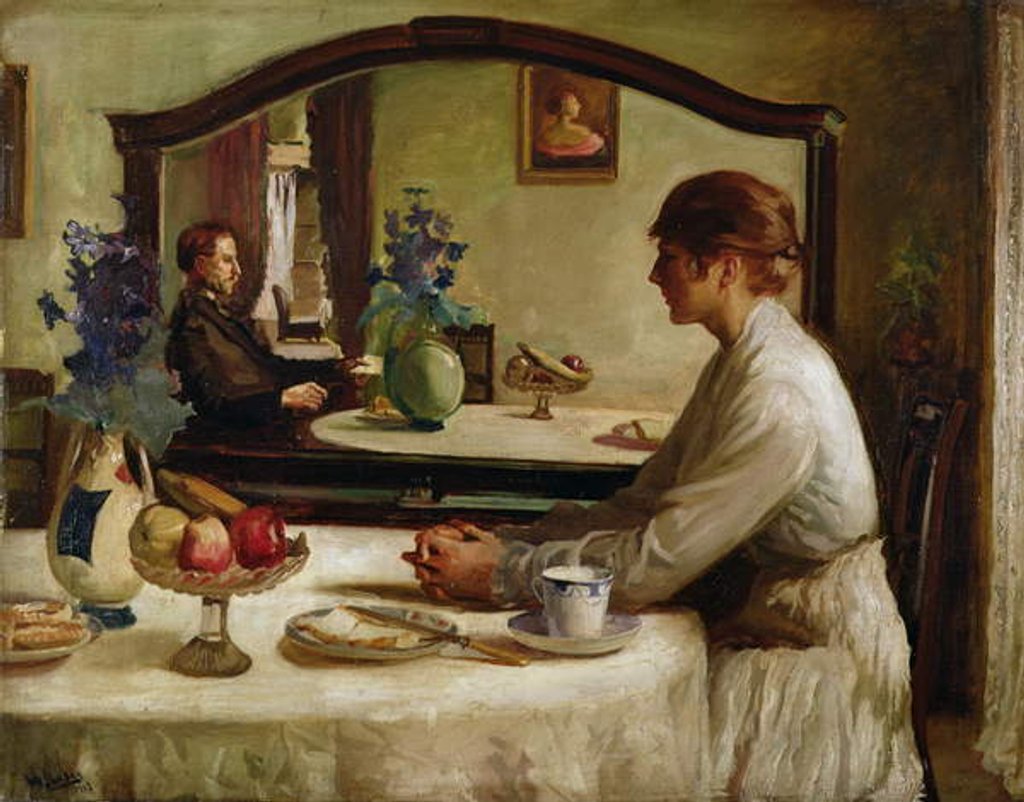 Detail of The Consultation, 1917 by William Sheehan