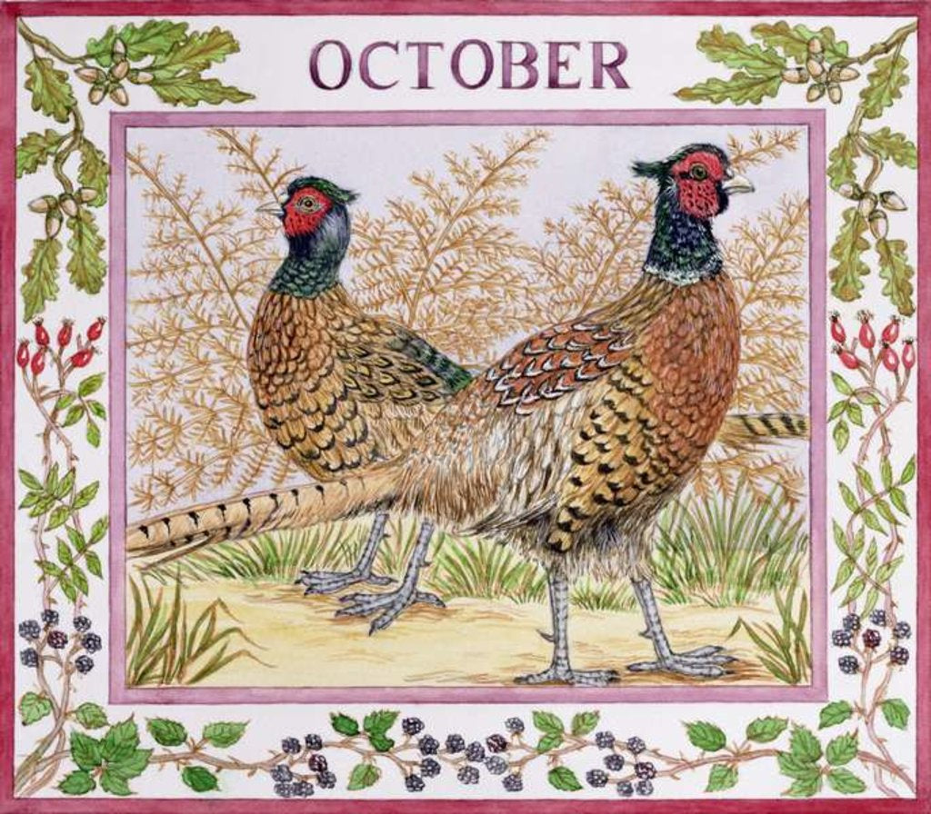 Detail of October by Catherine Bradbury