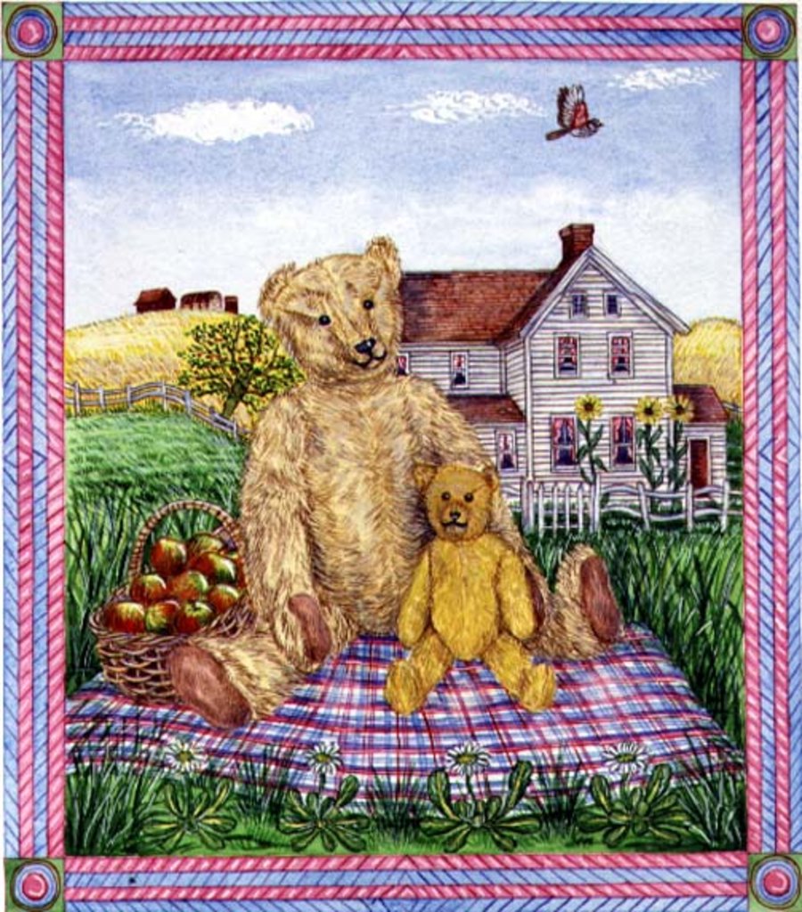 Detail of The Teddy Bears' Picnic by Catherine Bradbury