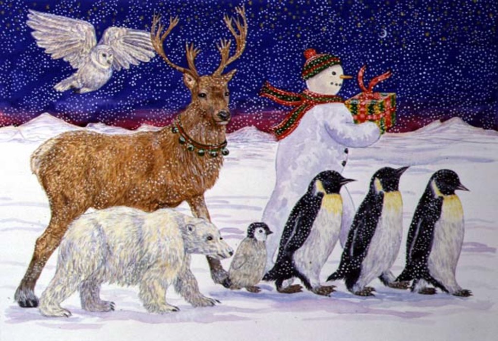 Detail of A Present for Santa by Catherine Bradbury