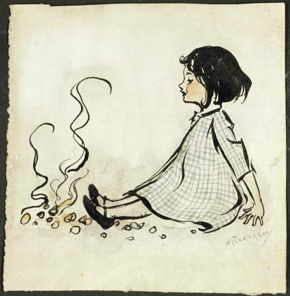 Detail of Little Polly Flinders by Arthur Rackham