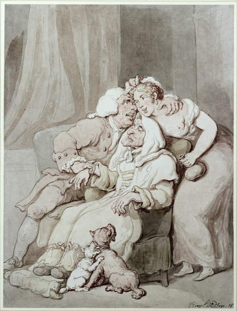 Detail of Doctor Doublepulse by Thomas Rowlandson