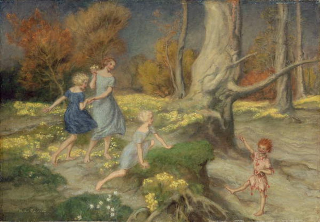 Detail of Rumpelstiltskin, 1923 by Arthur Rackham