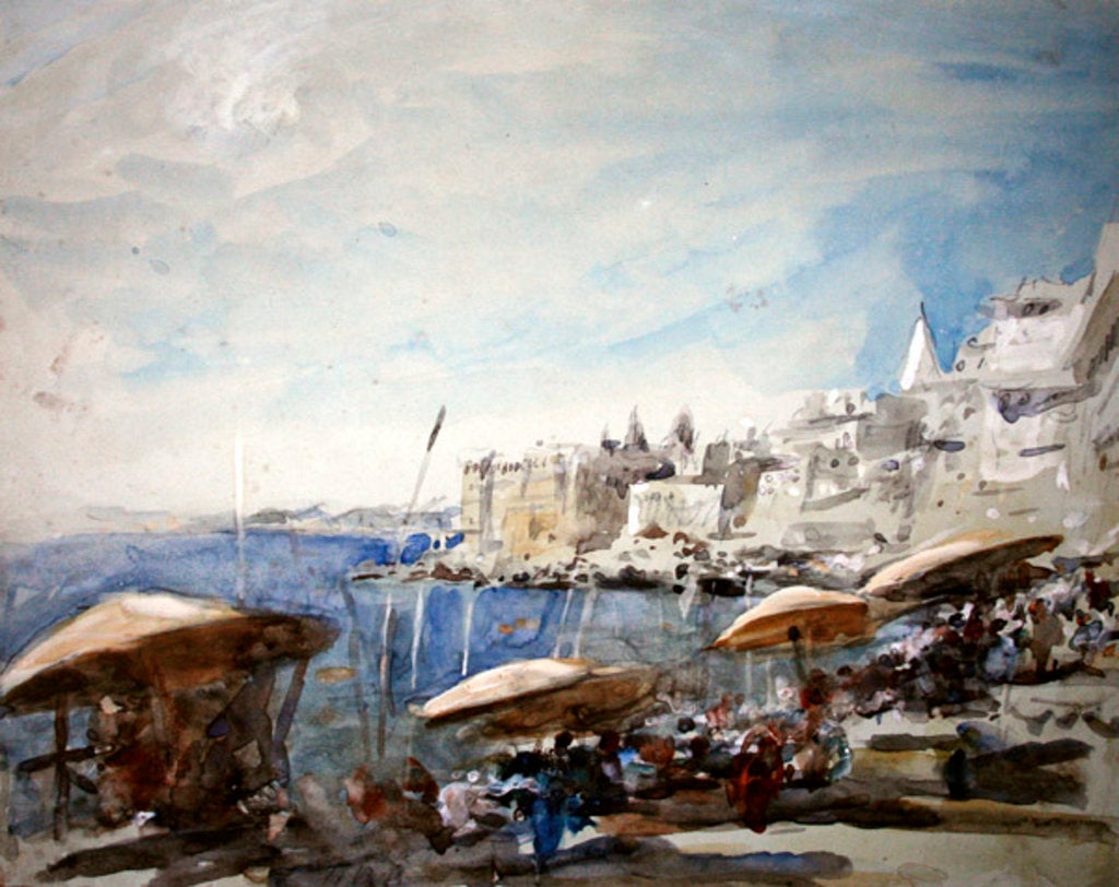 Detail of Benares by Hercules Brabazon Brabazon