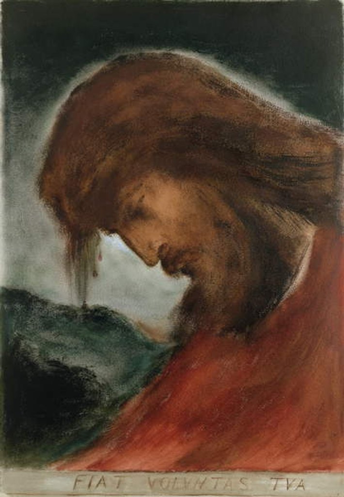 Detail of May Your Will Be Done by Simeon Solomon