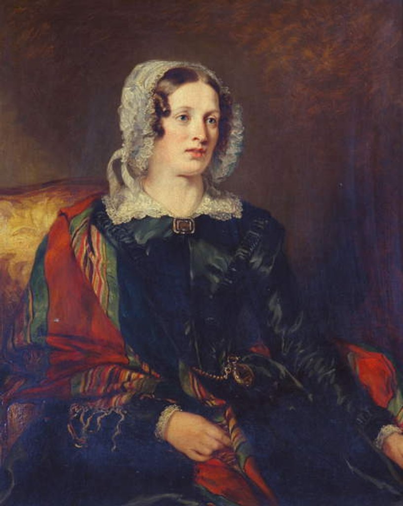 Detail of Mrs Hannah Hodgson by Unknown Artist