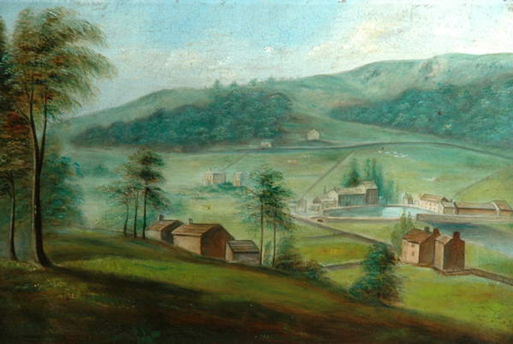 Detail of Todmorden by Unknown Artist