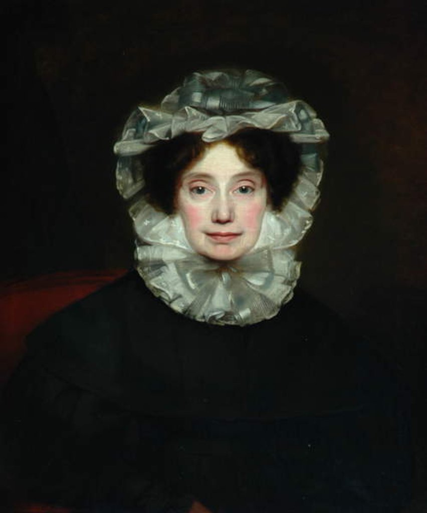 Detail of Anne Lister, 1833 by Thomas Binns