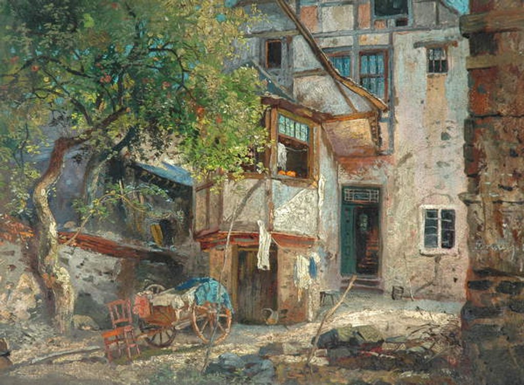 Detail of Continental farmstead, 1863 by Brutty Brutty