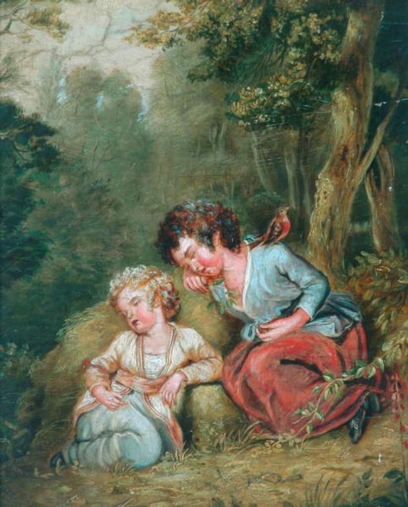 Detail of Babes In The Wood, 1847 by Richmond Drummond