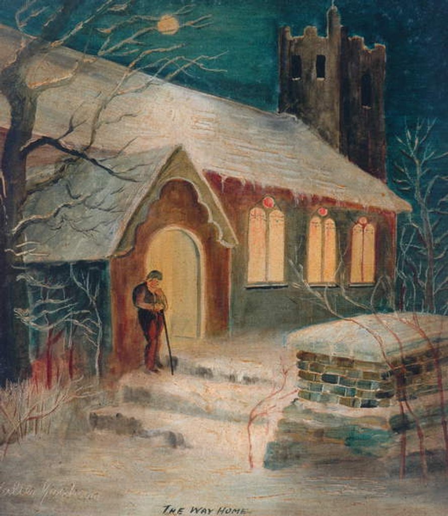 Detail of The Way Home by Walter Graham