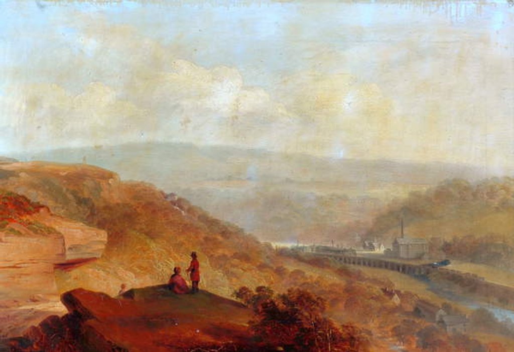 Detail of Copley Valley, 1850 by Walter Heath