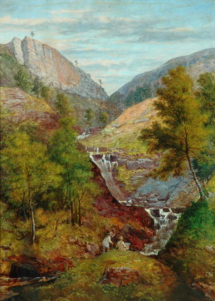 Detail of Rattan Clough, Burnley Valley by John Holland