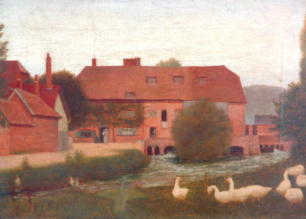 Detail of Mill Stream, 1876 by Frederick Hamilton Jackson