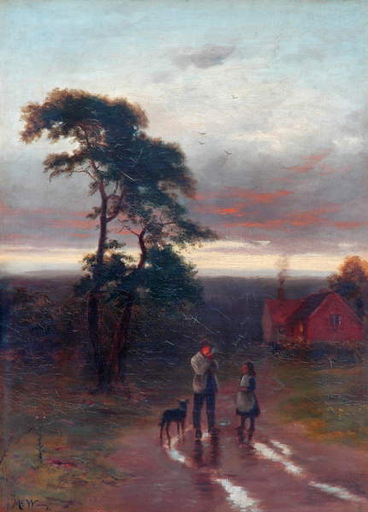 Detail of Evening by John MacWhirter