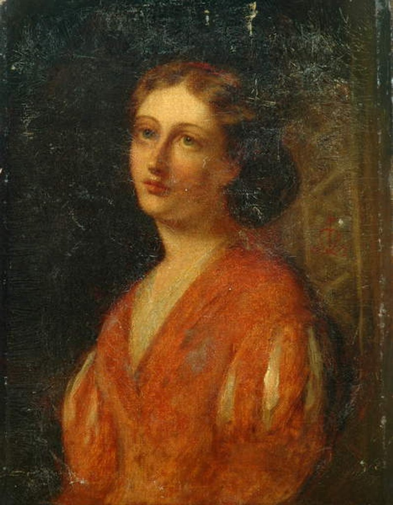 Detail of Reflection, 1873 by John Everett (attr.to) Millais