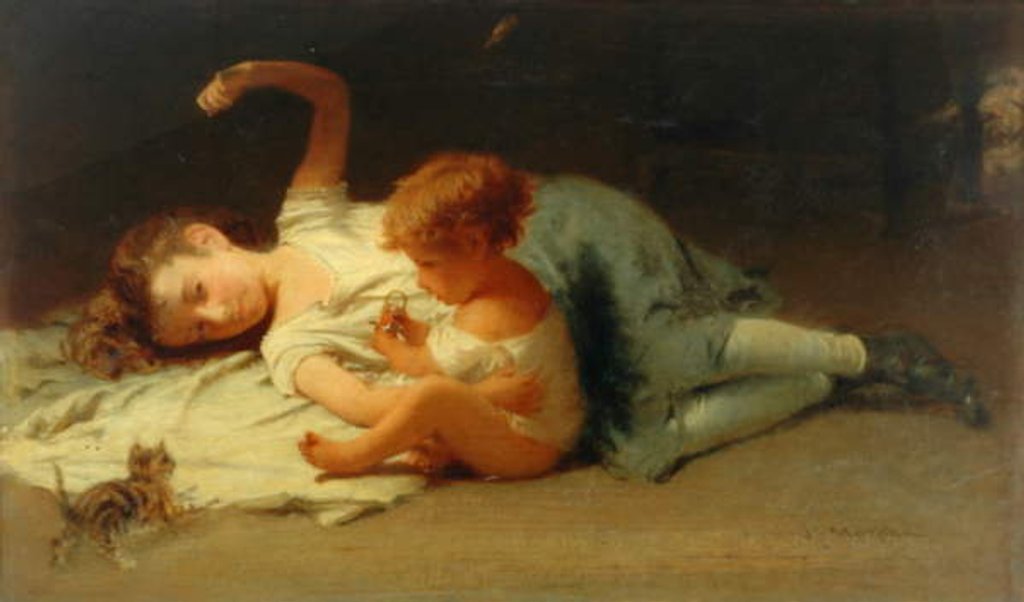 Detail of Playmates by John Morgan