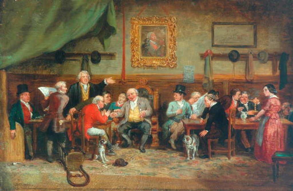 Detail of Political Differences, 1857 by William Parrott