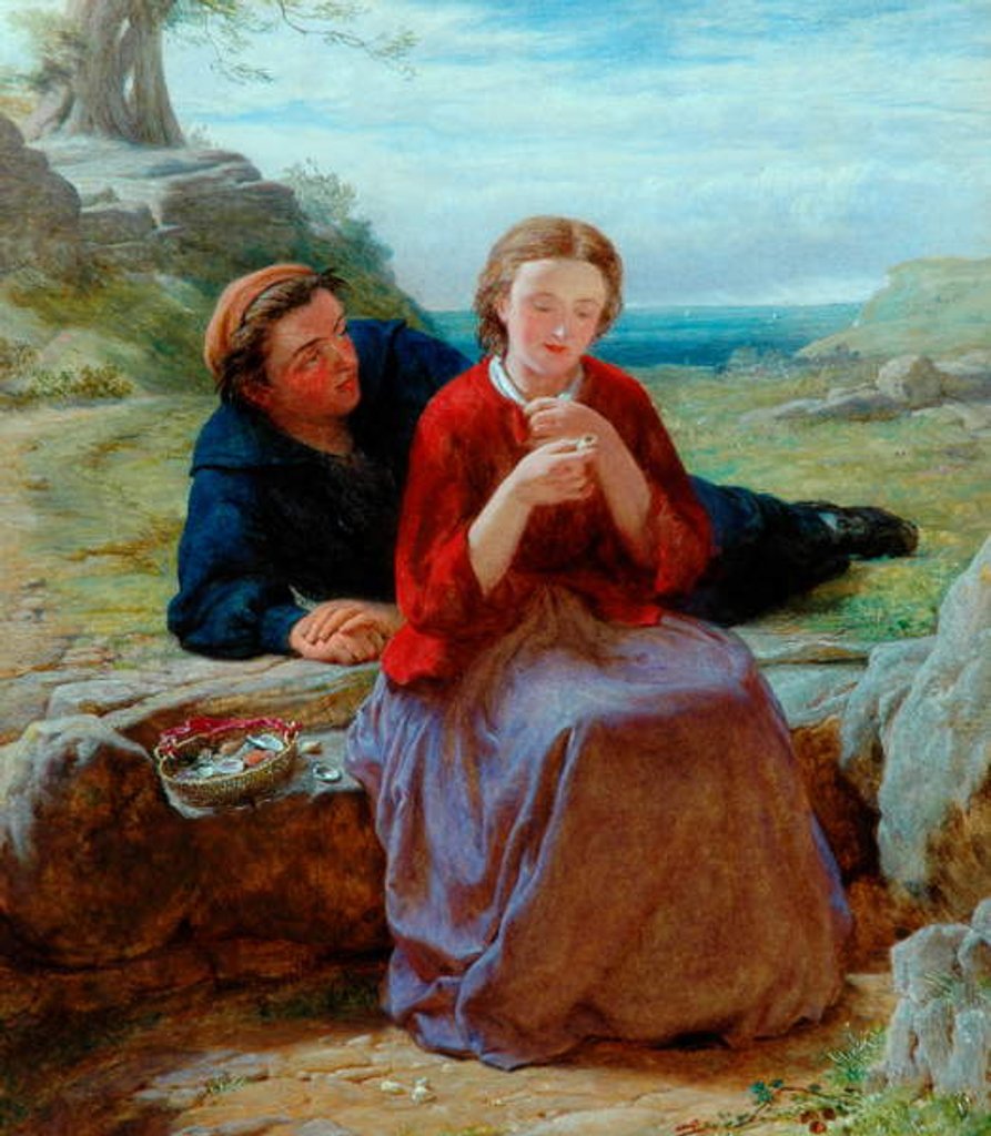 Detail of The Leisure Hour, 1862 by George Smith