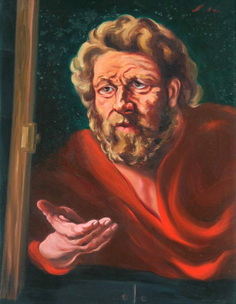 Detail of Noah by Stanley Wilson