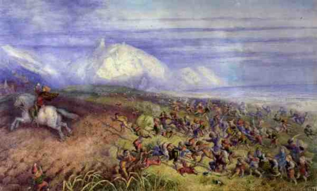 Detail of The Altar Cup of Aegerus, 1883 by Richard Doyle